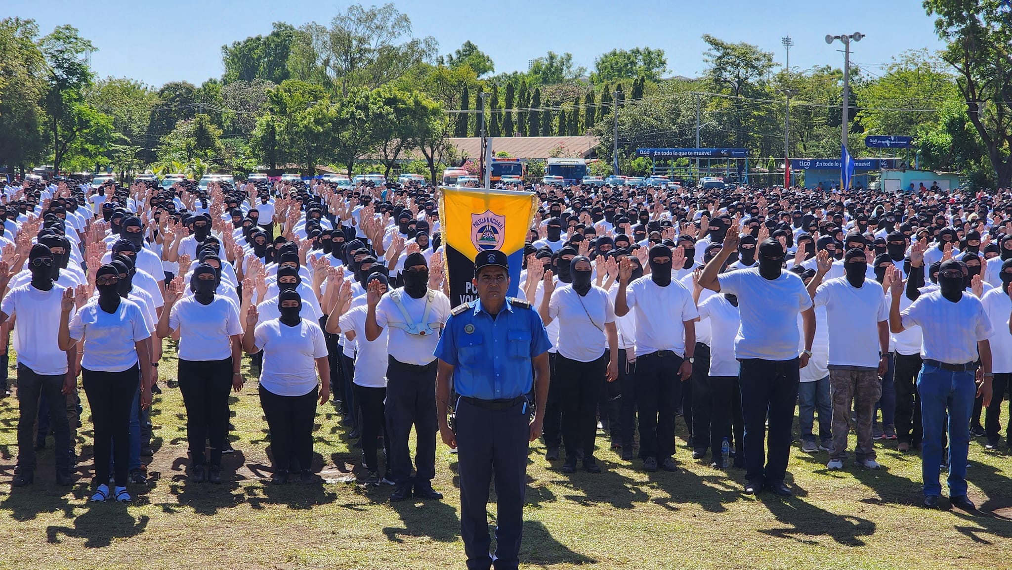 Policías voluntarios en León ratifican el compromiso de defender la paz y la soberanía