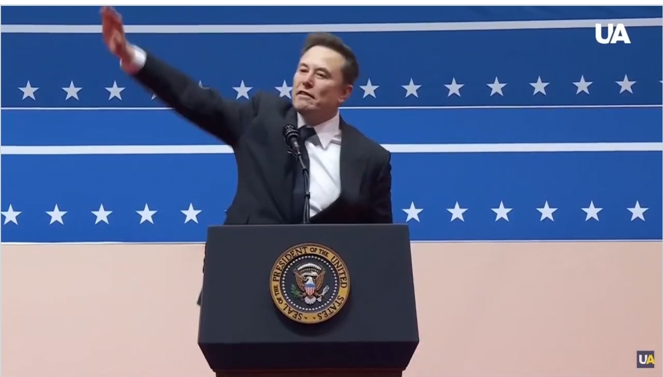El (extraño) gesto de Elon Musk que provocó polémica en las redes