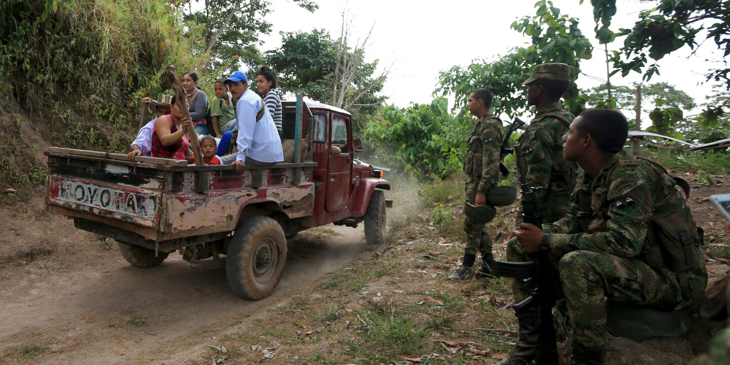 Desplazados superan la cifra de 36 mil por el recrudecimiento del conflicto armado en Colombia