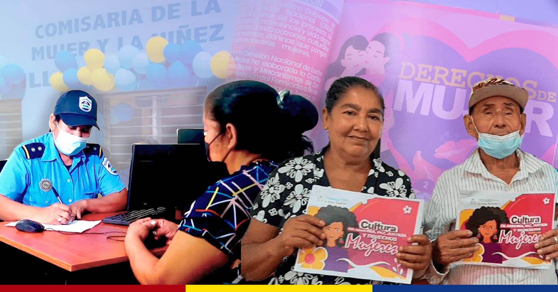Se realizan acciones de prevención de la violencia y respeto a los derechos de las mujeres en Mozonte y la Libertad
