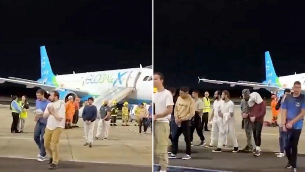 Brasil ciudadanos esposados