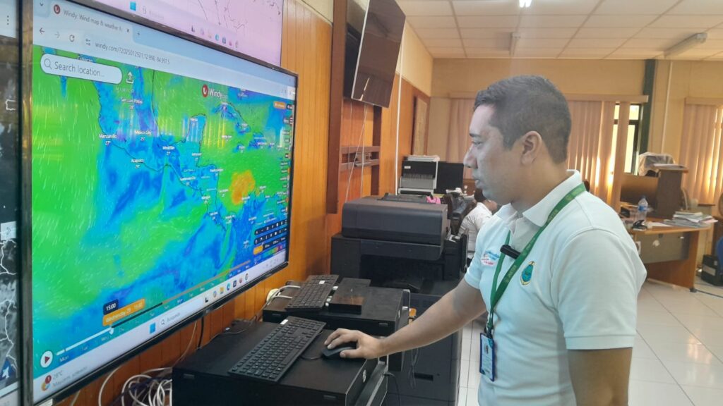 Nicaragua vientos moderados