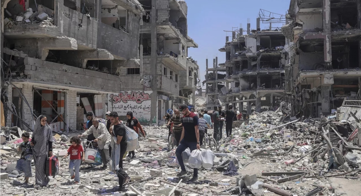 Más de 300.000 palestinos regresan al norte de la Franja de Gaza tras alto el fuego con Israel