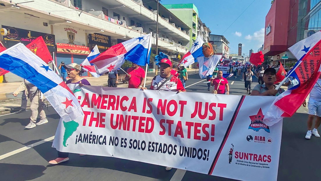 “No aceptamos presiones”: Panameños protestan por la visita de Marco Rubio