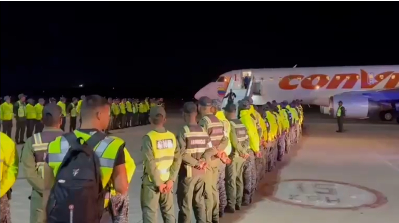 Llegan a Venezuela 190 migrantes repatriados desde EEUU