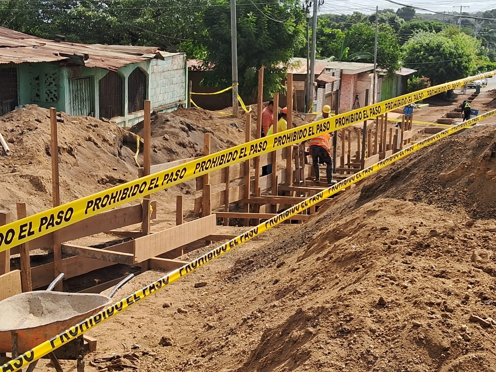 Tres barrios de Managua serán beneficiados con una obra de drenaje pluvial