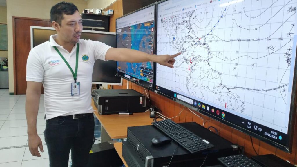 Sistema baja presión y frente frío