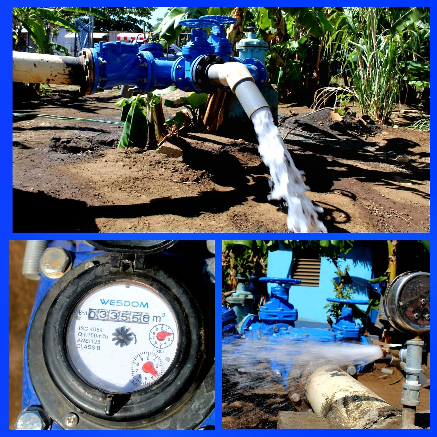 2,700 familias beneficiadas con un pozo de agua en Managua
