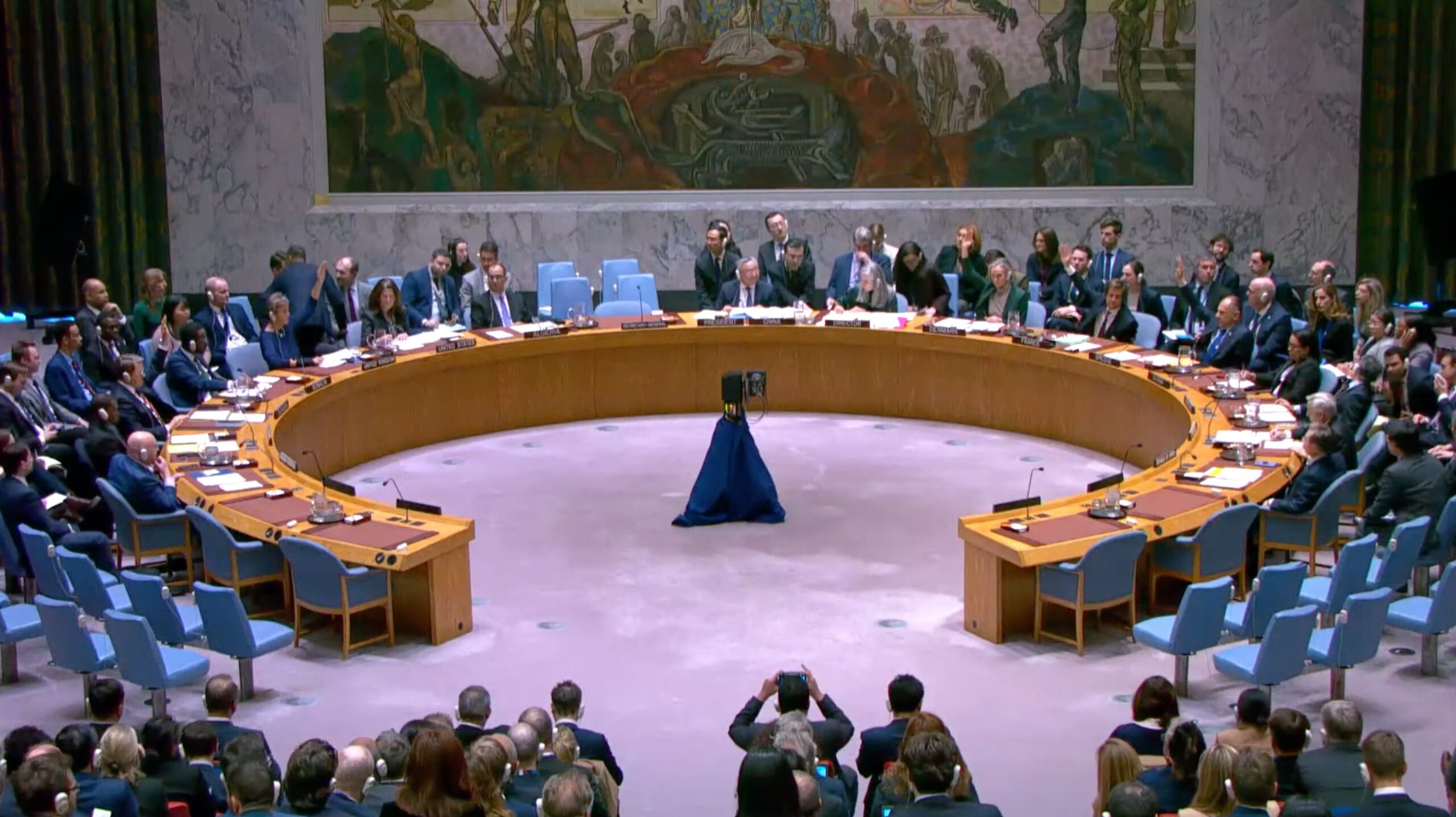 EEUU rompe con sus aliados en el Consejo de Seguridad y vota con Rusia sobre Ucrania