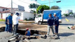 ENACAL y Alcaldía de Managua resuelven situación generada