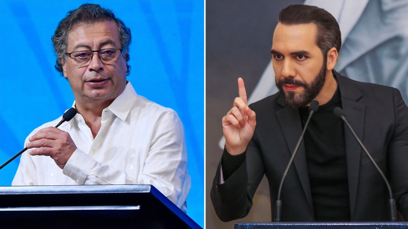 Bukele ataca a Petro: “Se toma un par de tragos más y hay una crisis geopolítica”