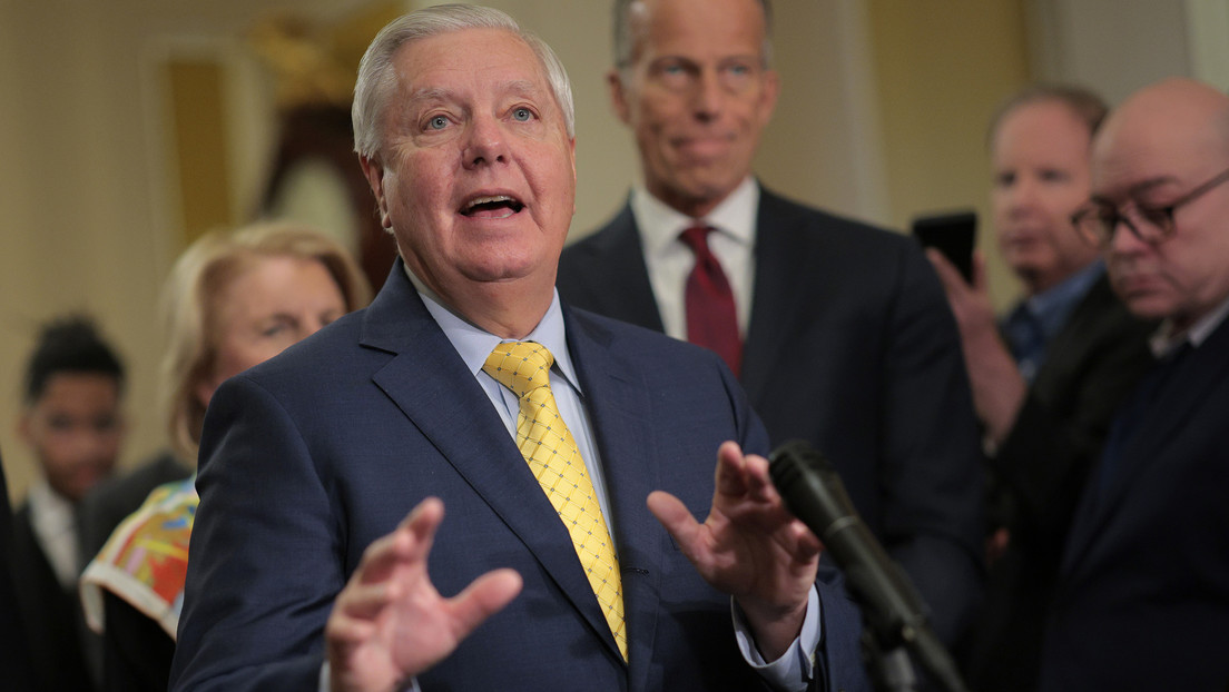 Zelenski se pone grosero con el senador Lindsey Graham