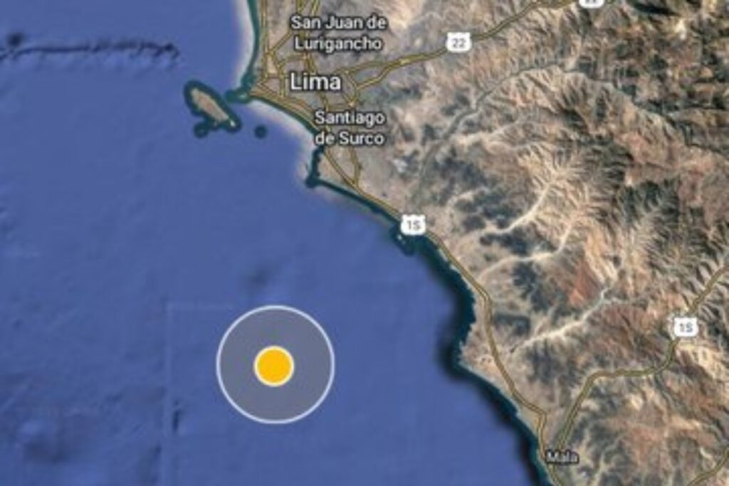 sismo en Perú