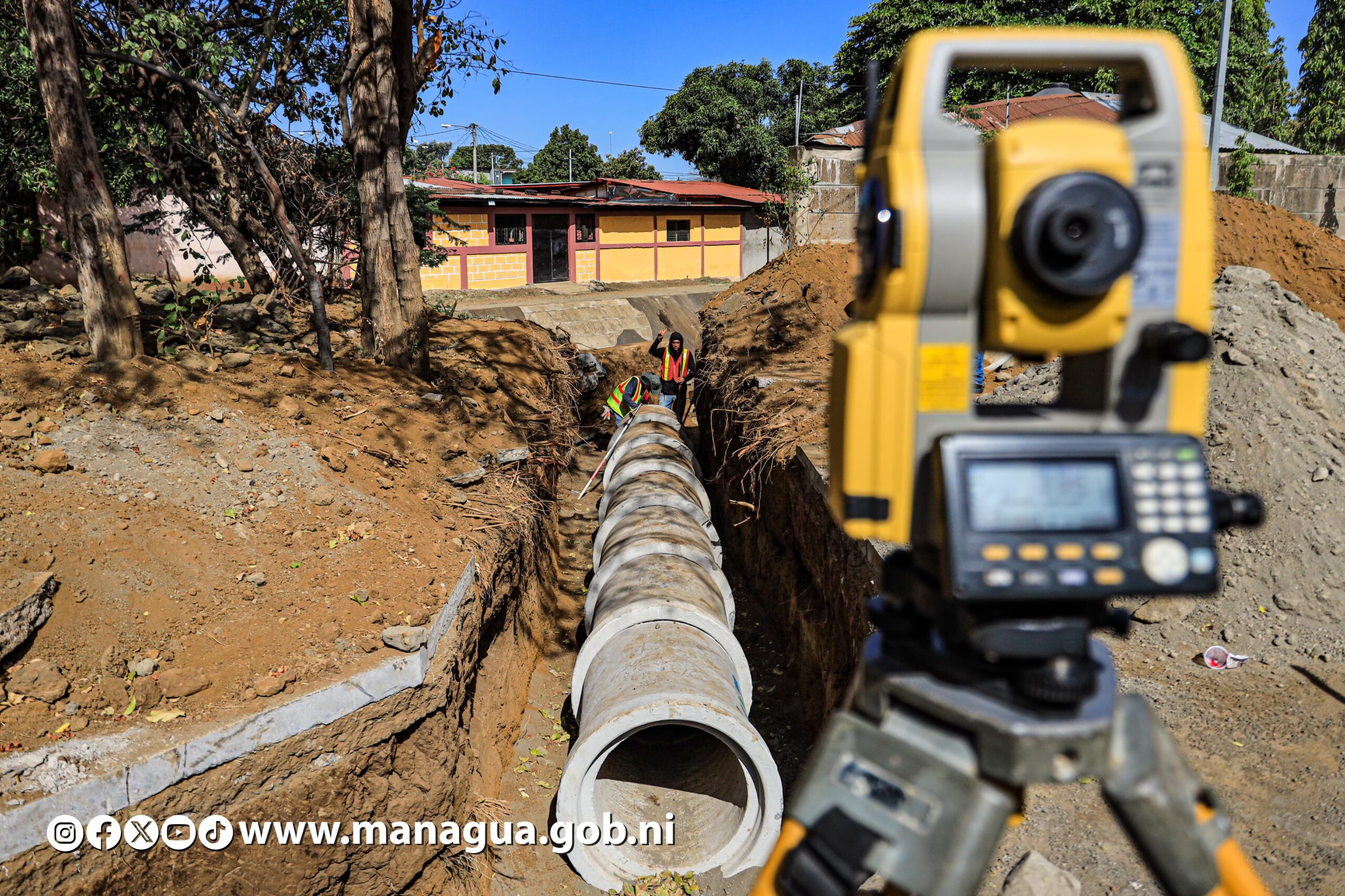 Managua avanza en la reducción de puntos críticos con diversas obras de mitigación