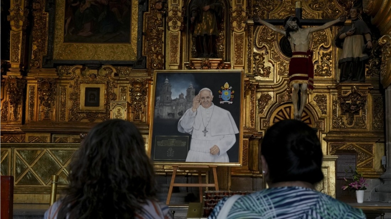 La voz del Papa Francisco se escucha por primera vez desde su ingreso al hospital
