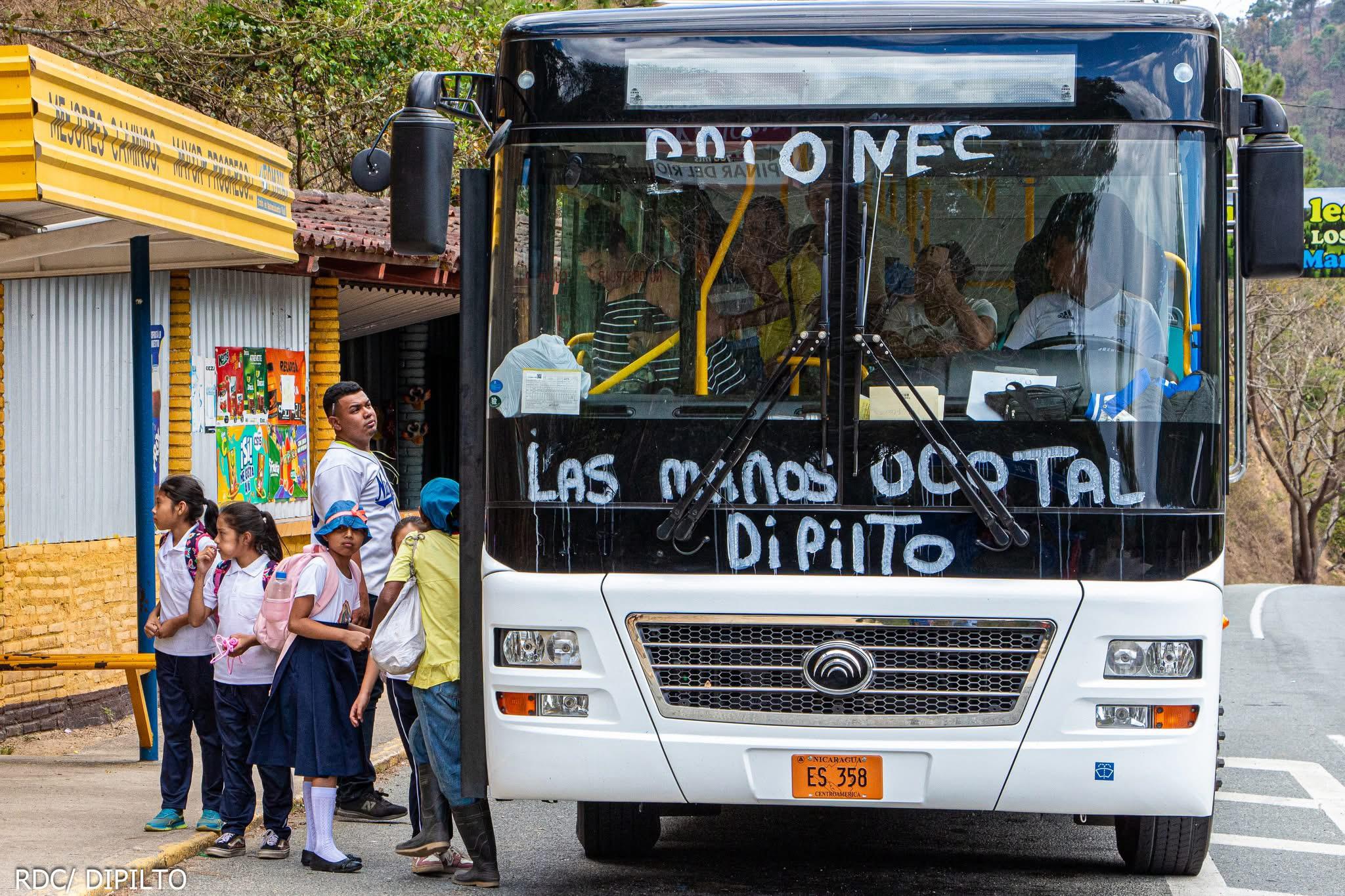 Municipio de Dipilto estrena unidades de autobuses chinos
