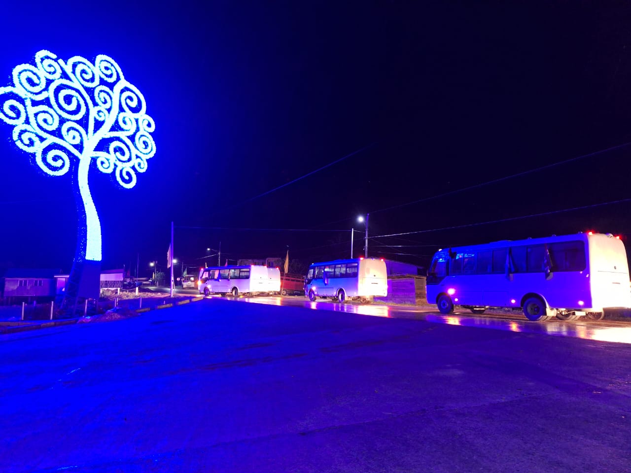 Llegan unidades nuevas de transporte, otro sueño cumplido a los blufileños