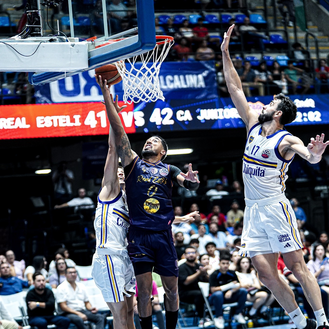 Real Estelí vence al Boca Juniors en los cuartos de final de la Basket Champions Américas