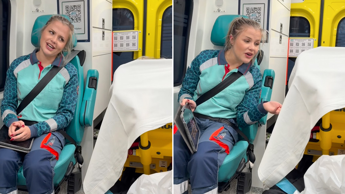 VIDEO: Una mujer canta a pacientes durante “su último viaje” a casa