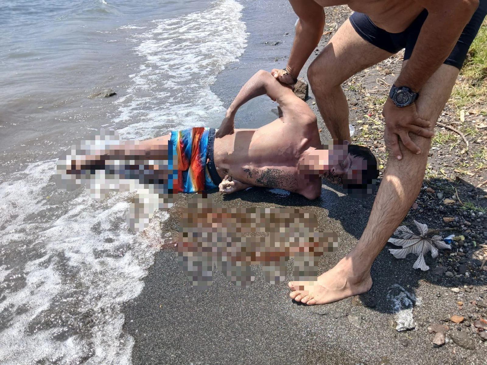 Joven desaparecido hace tres días es hallado muerto en la Laguna de Apoyo