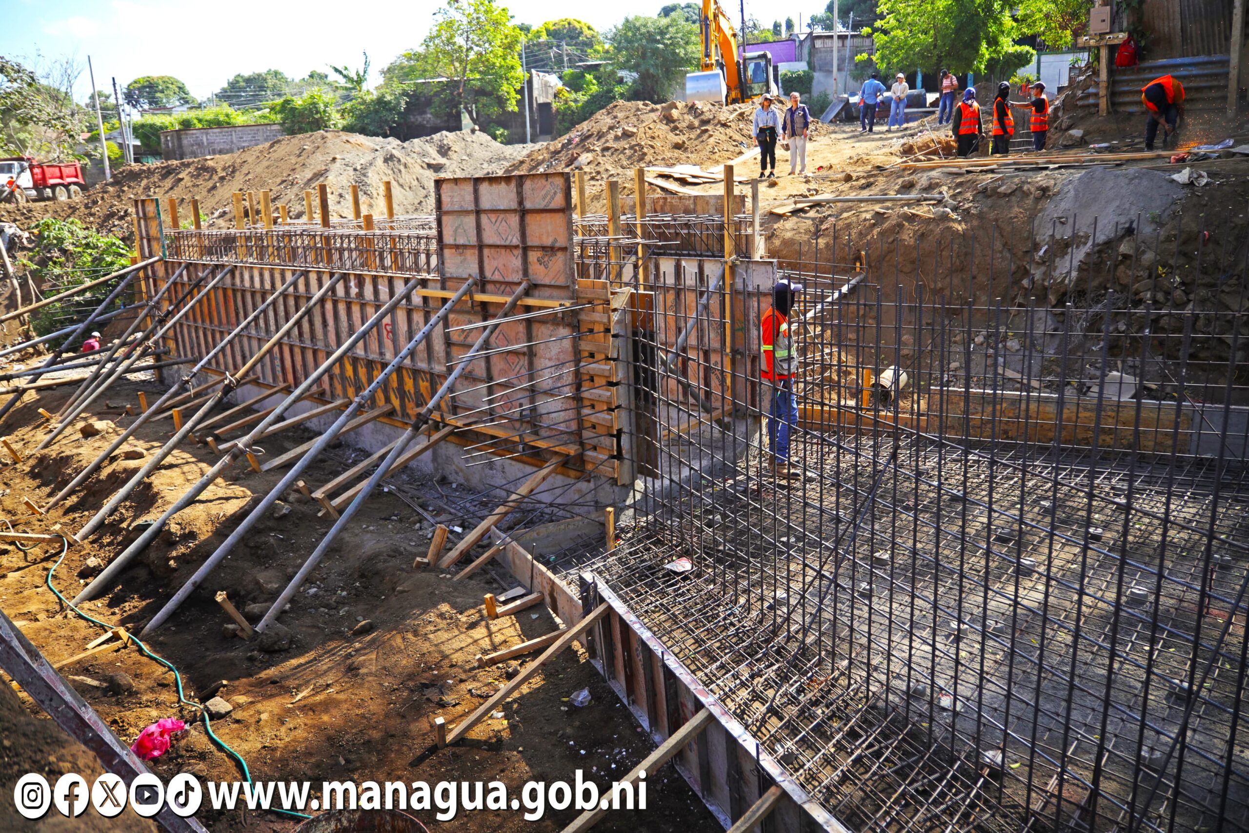Barrios del Distrito III de Managua tendrán mejor conectividad con nuevo puente vehicular