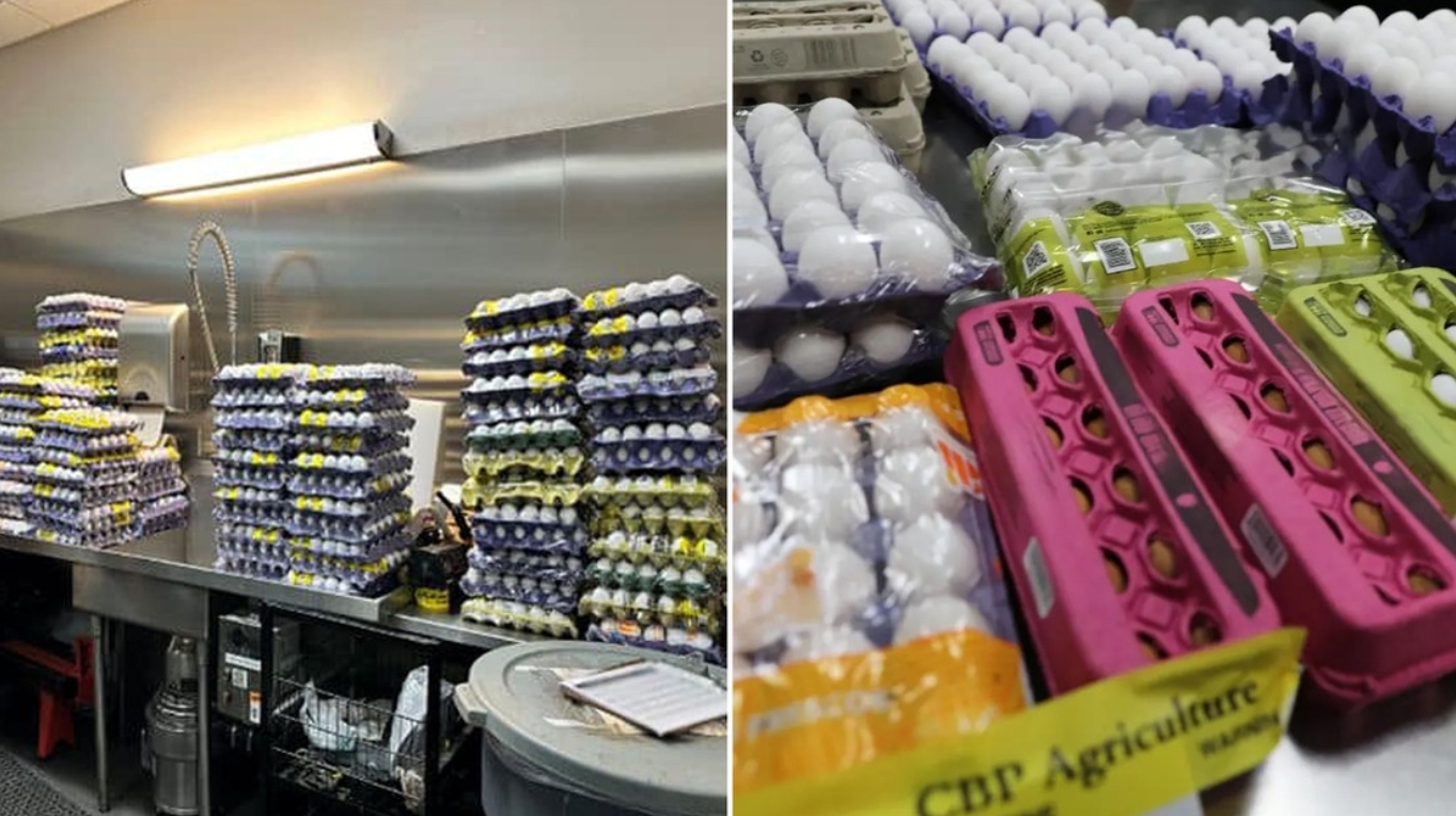 Incautan más huevos que fentanilo: crece su contrabando desde México por los enormes precios en EEUU