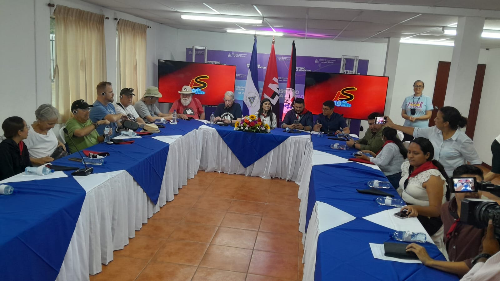 Veteranos por la Paz rechazan las sanciones contra Nicaragua y el genocidio en Palestina