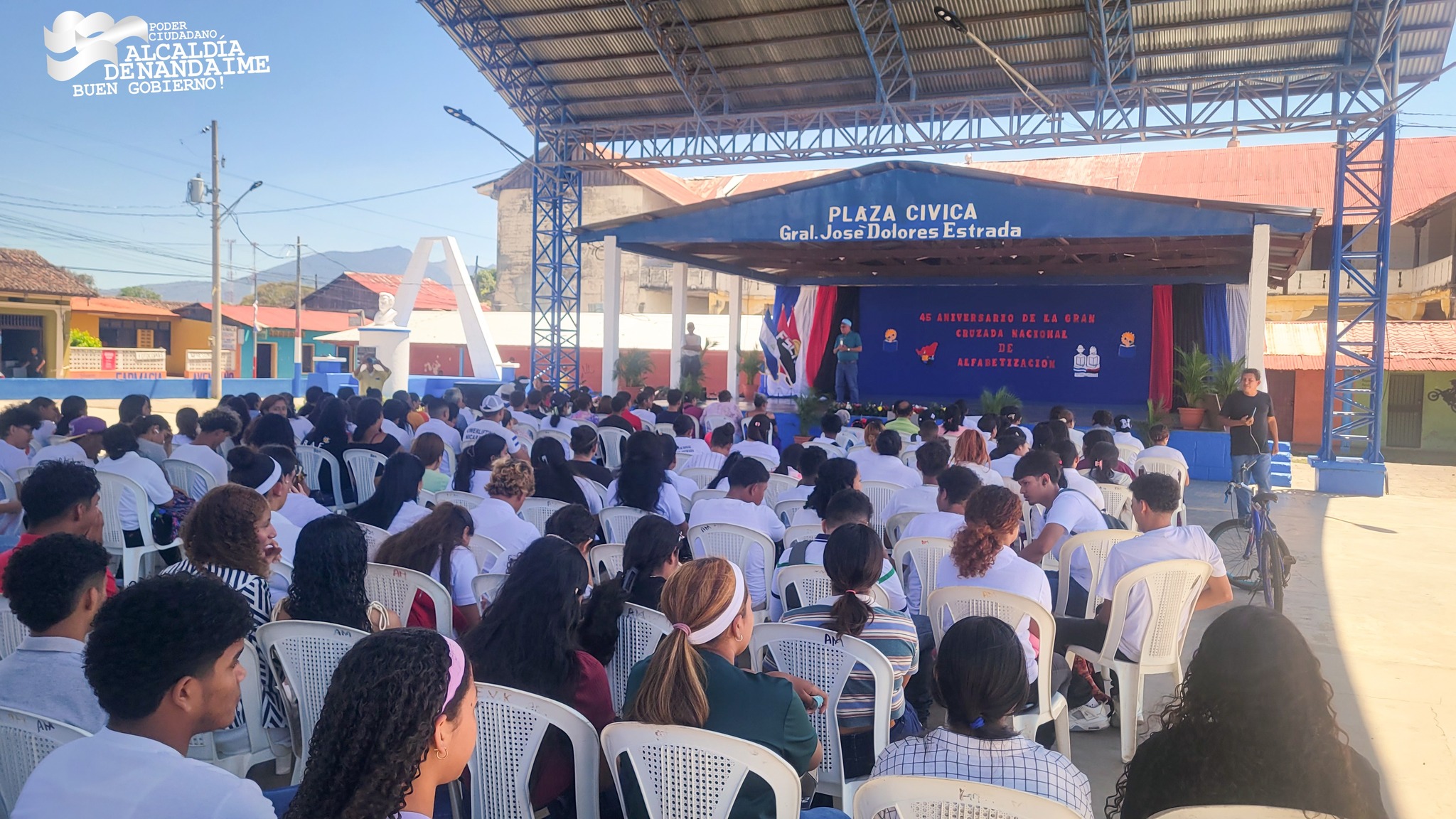 Nandaime saluda aniversario de la CNA con entrega de reconocimientos a maestros populares
