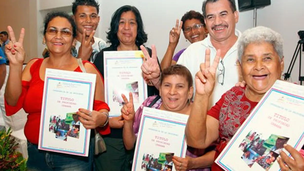 Entrega de títulos de propiedad ha beneficiado a 3.5 millones de nicaragüenses en los últimos 18 años
