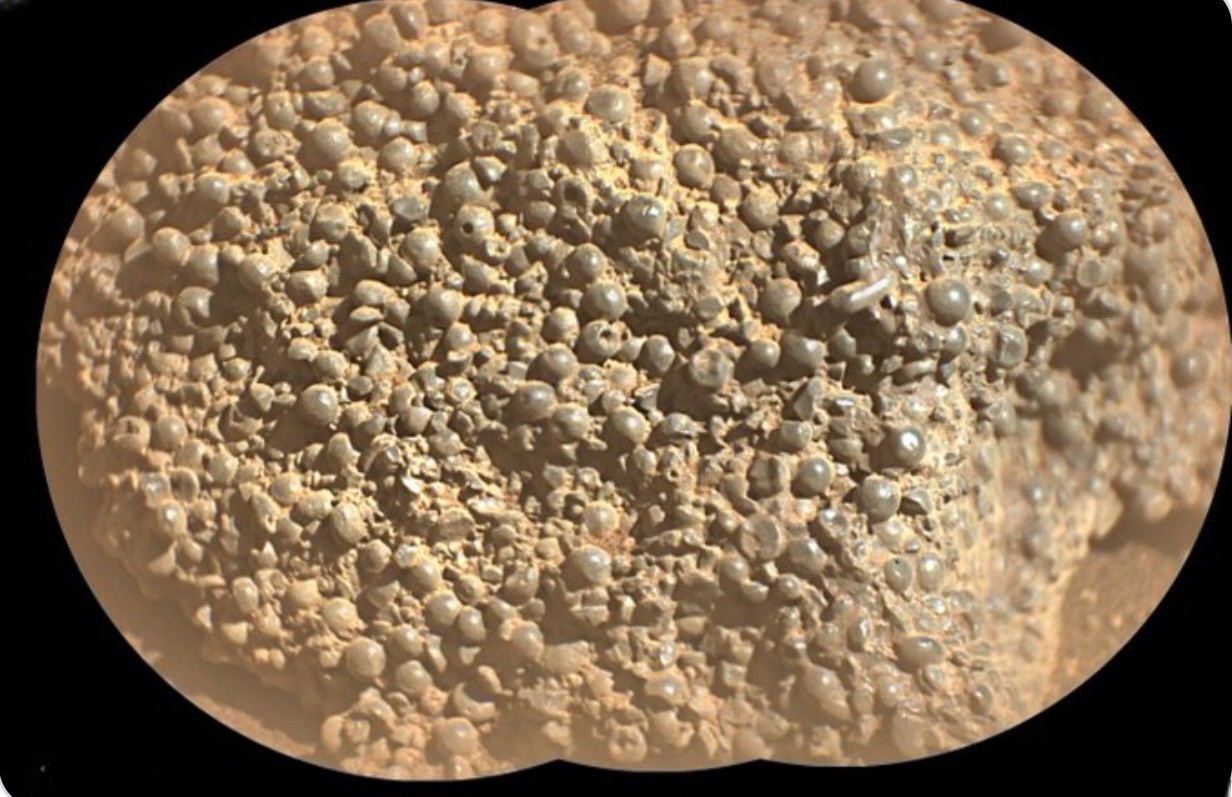 “¡Esférulas sorprendentes!”: La NASA halla una extraña roca en Marte