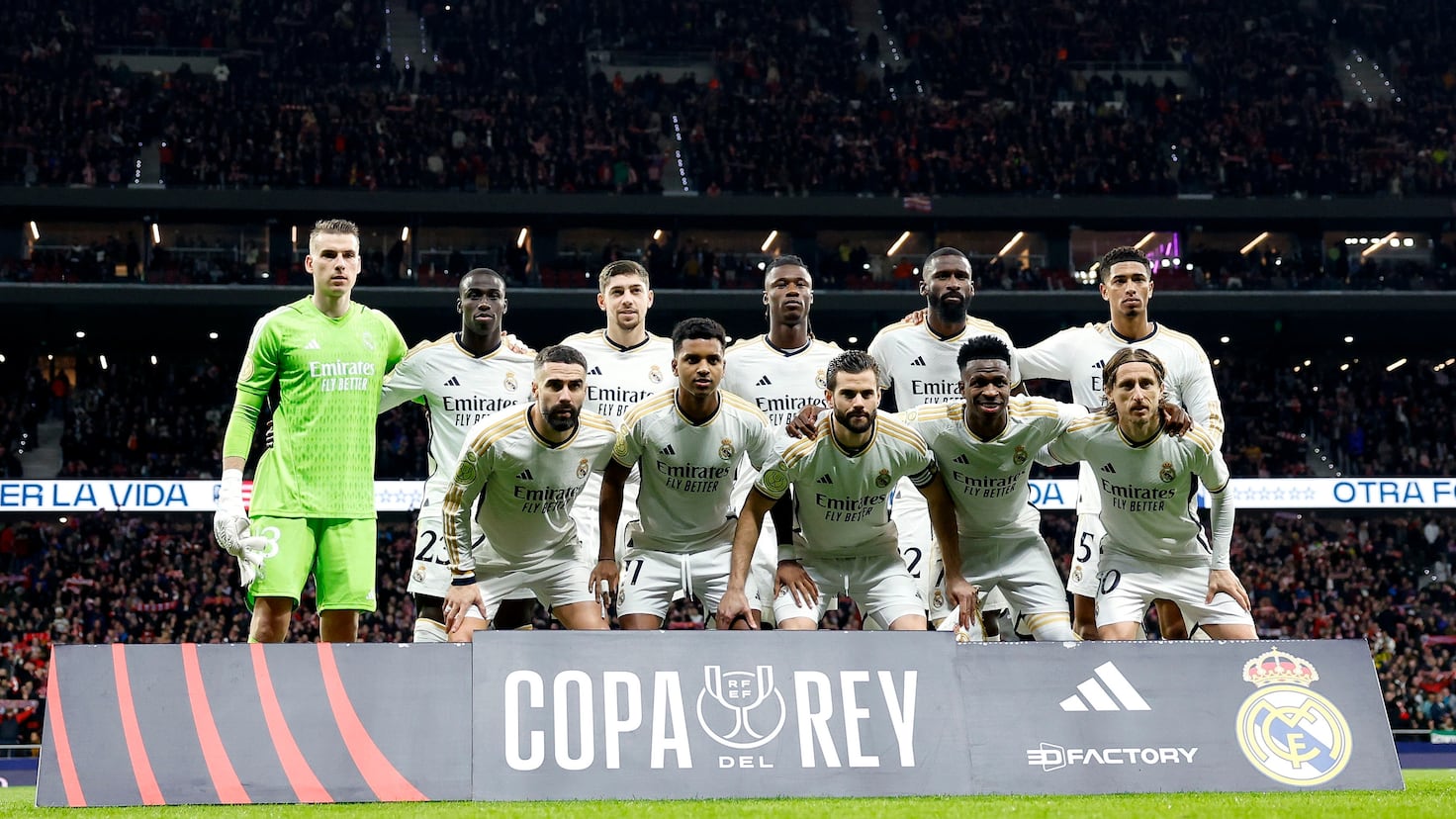 Real Madrid busca cupo finalista en Copa del Rey de fútbol