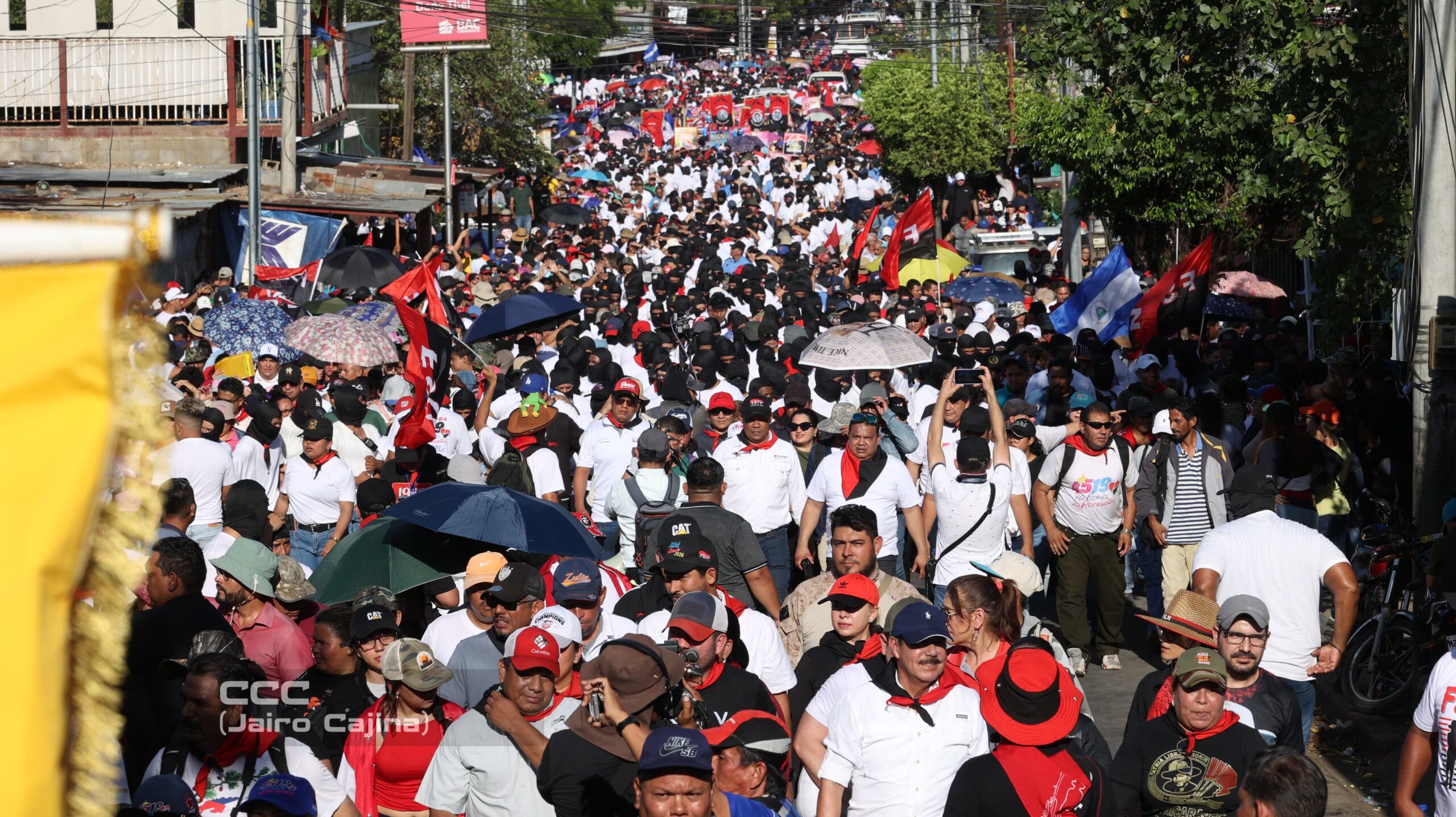 Caminata de un pueblo firme y comprometido con la paz en Nicaragua
