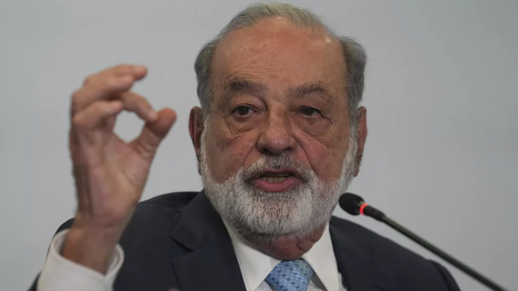 Carlos Slim entre las 20 más ricas del mundo