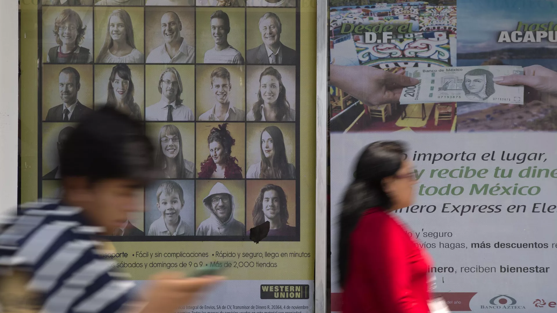 Remesas en México resienten políticas de Trump y sufren caída