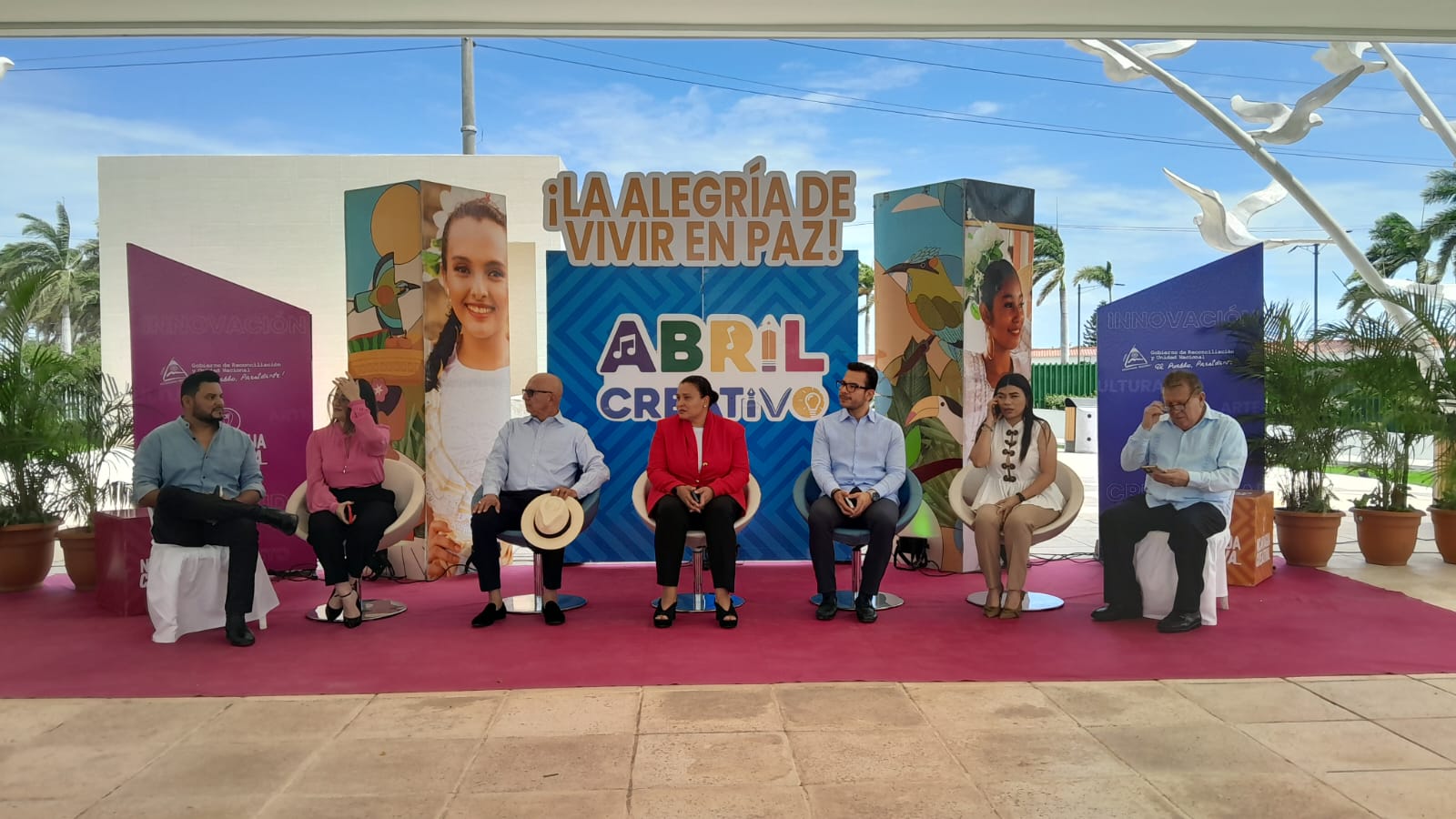 Abril Creativo “la alegría de vivir en paz” se realizará en varios departamentos nicaragüenses