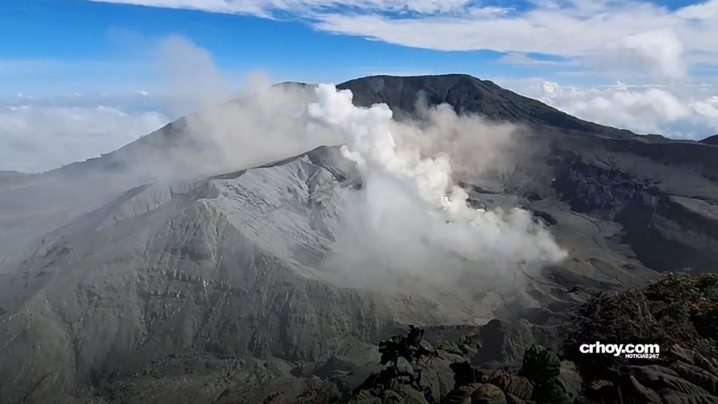 Volcán Poás poder impresionante