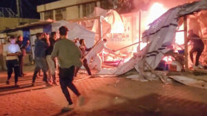 Periodista palestino quemado vivo