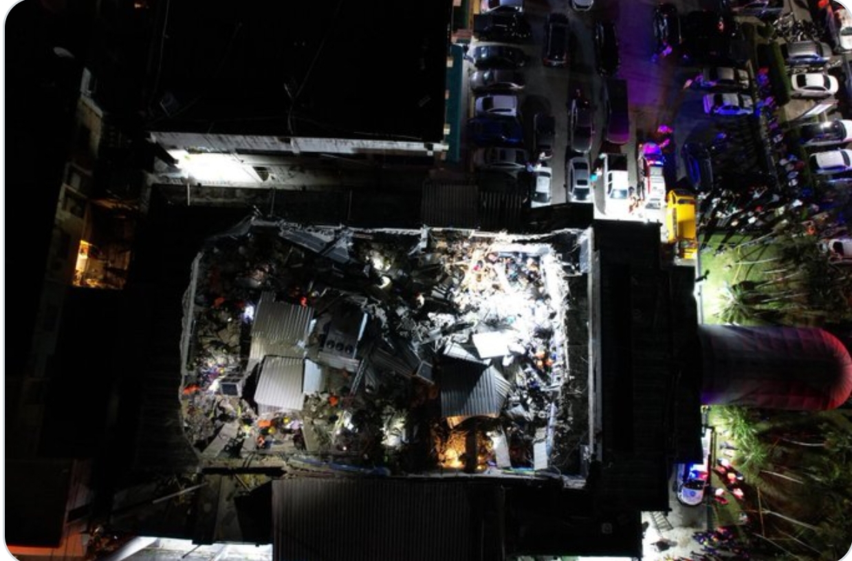 Derrumbe en una disco deja 15 muertos y 100 heridos en República Dominicana