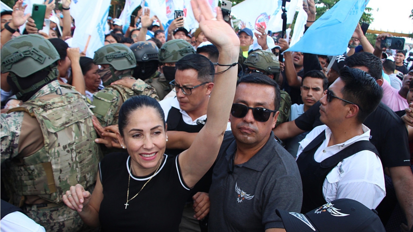 Luisa González denuncia que Noboa le cambió de forma “abrupta” a su equipo de seguridad
