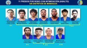 Plan policial deja a 20 delincuentes tras las rejas
