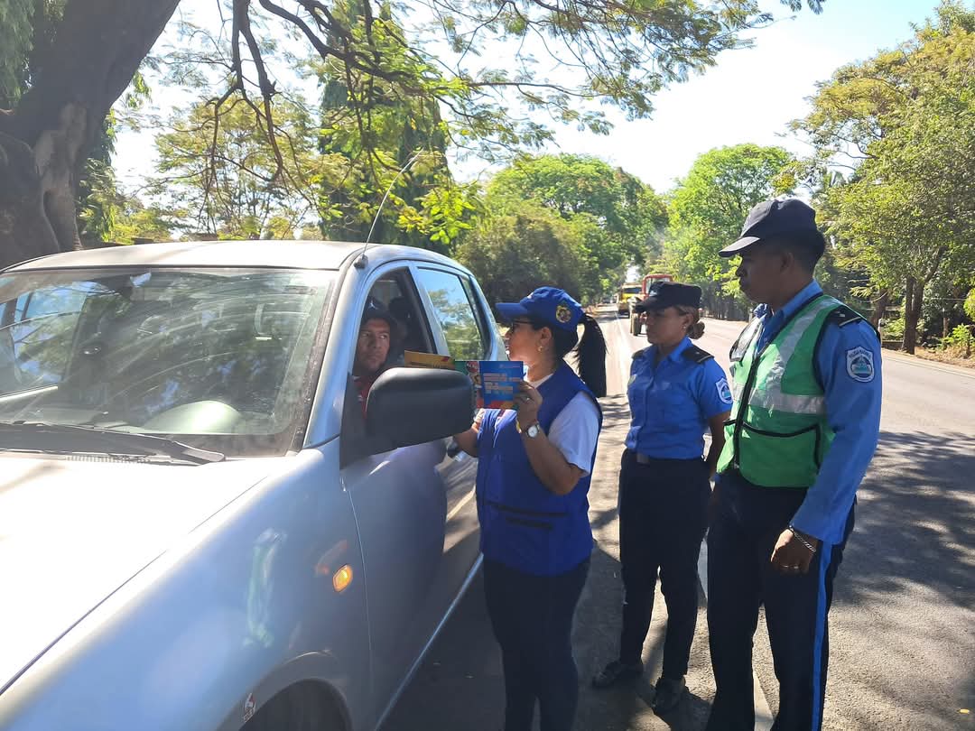 Cancelan 400 licencias y detienen 103 personas por conducir en estado de embriaguez en Nicaragua