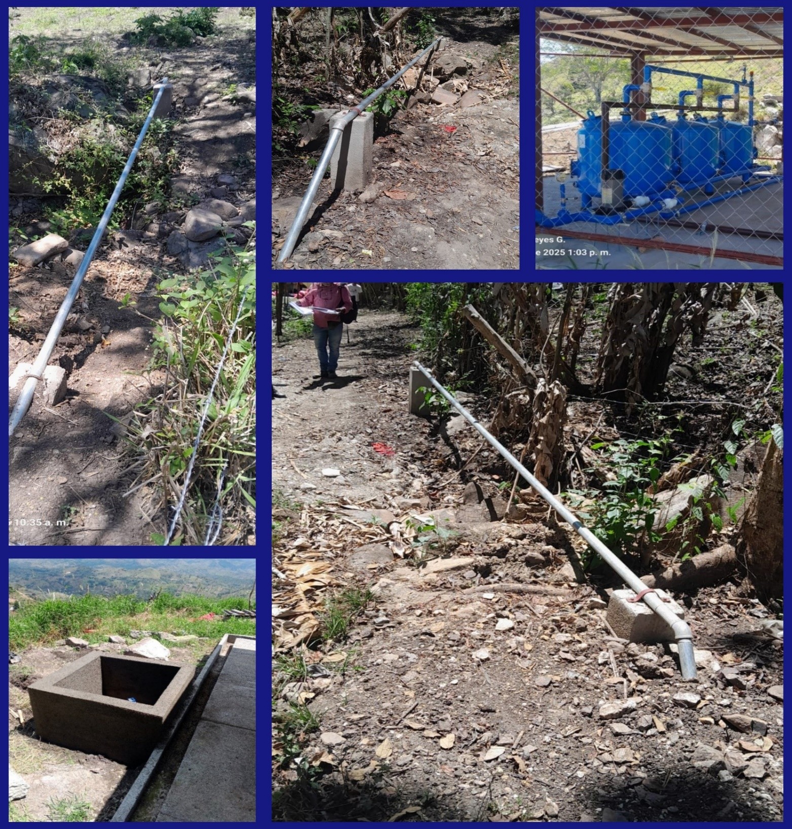 Construcción del nuevo sistema de agua potable avanza en 85% en Wiwilí, Nueva Segovia