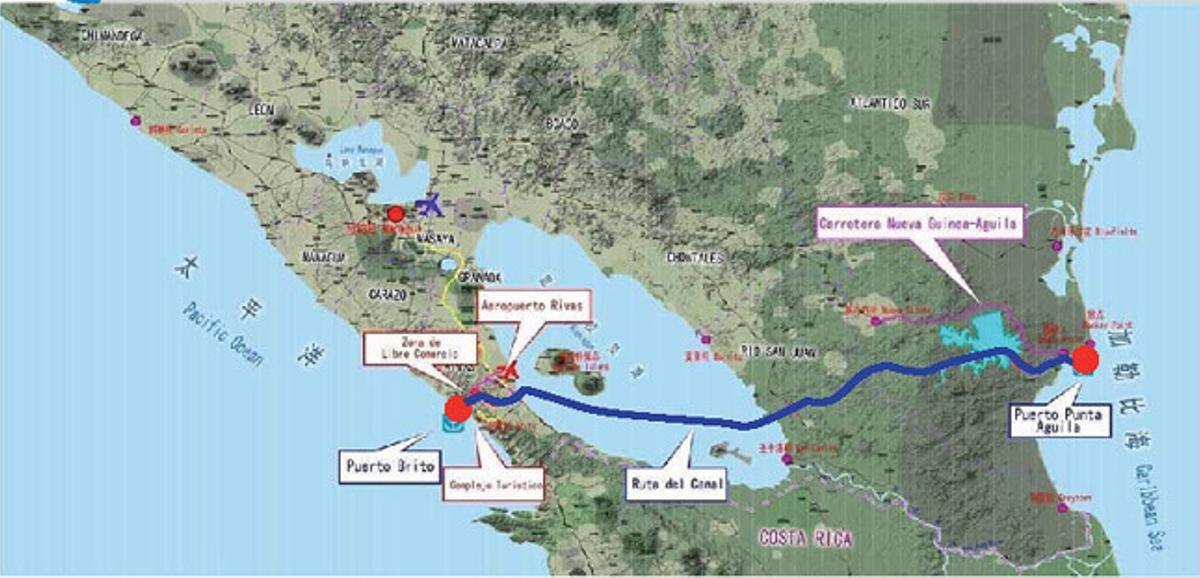Nicaragüenses creen beneficiosa construcción de canal interoceánico