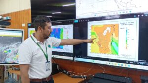 Lluvias muy locales, un sistema de alta presión y altas temperaturas afectarán a Nicaragua esta semana