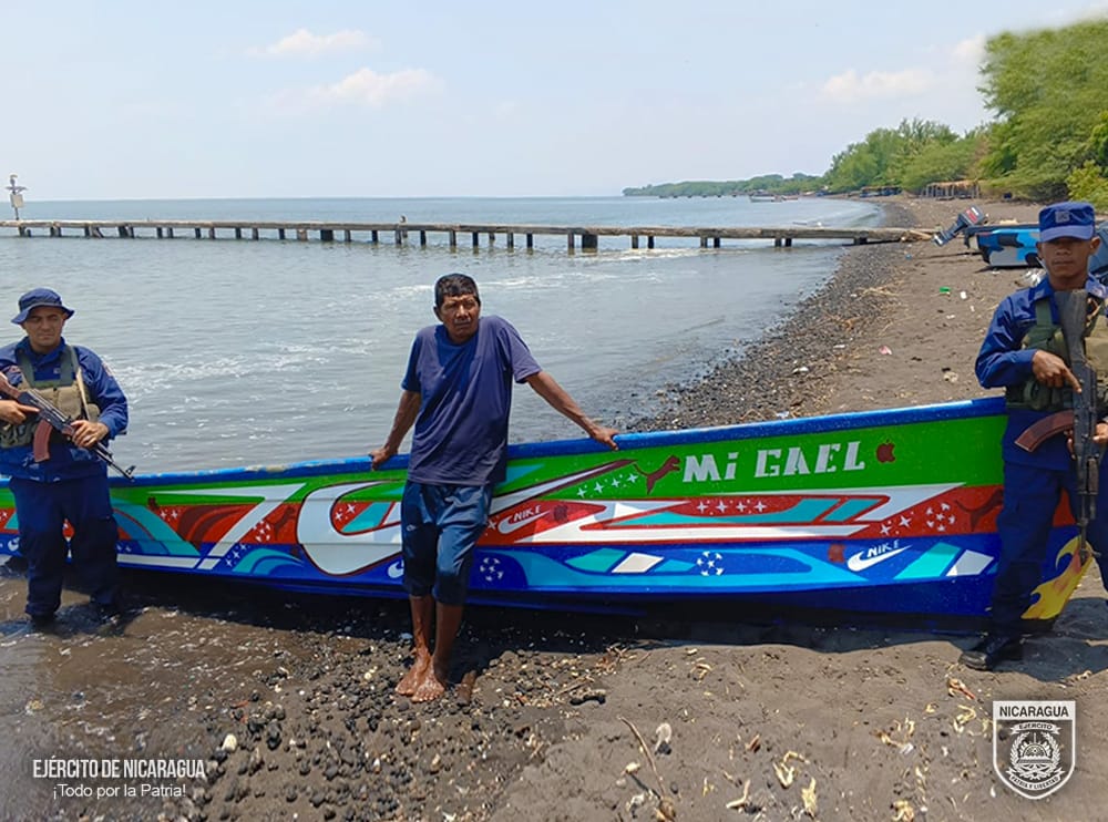 Ocupan madera y embarcaciones por actividades ilegales en Nicaragua