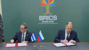 Rusia y Cuba firman una declaración contra las sanciones unilaterales