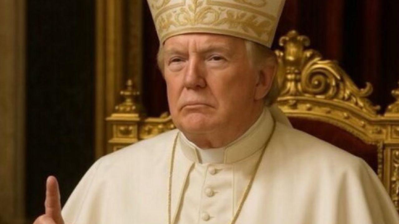 Conferencia Episcopal Católica de Nueva York rechaza la burla de Trump vestido como sumo pontífice