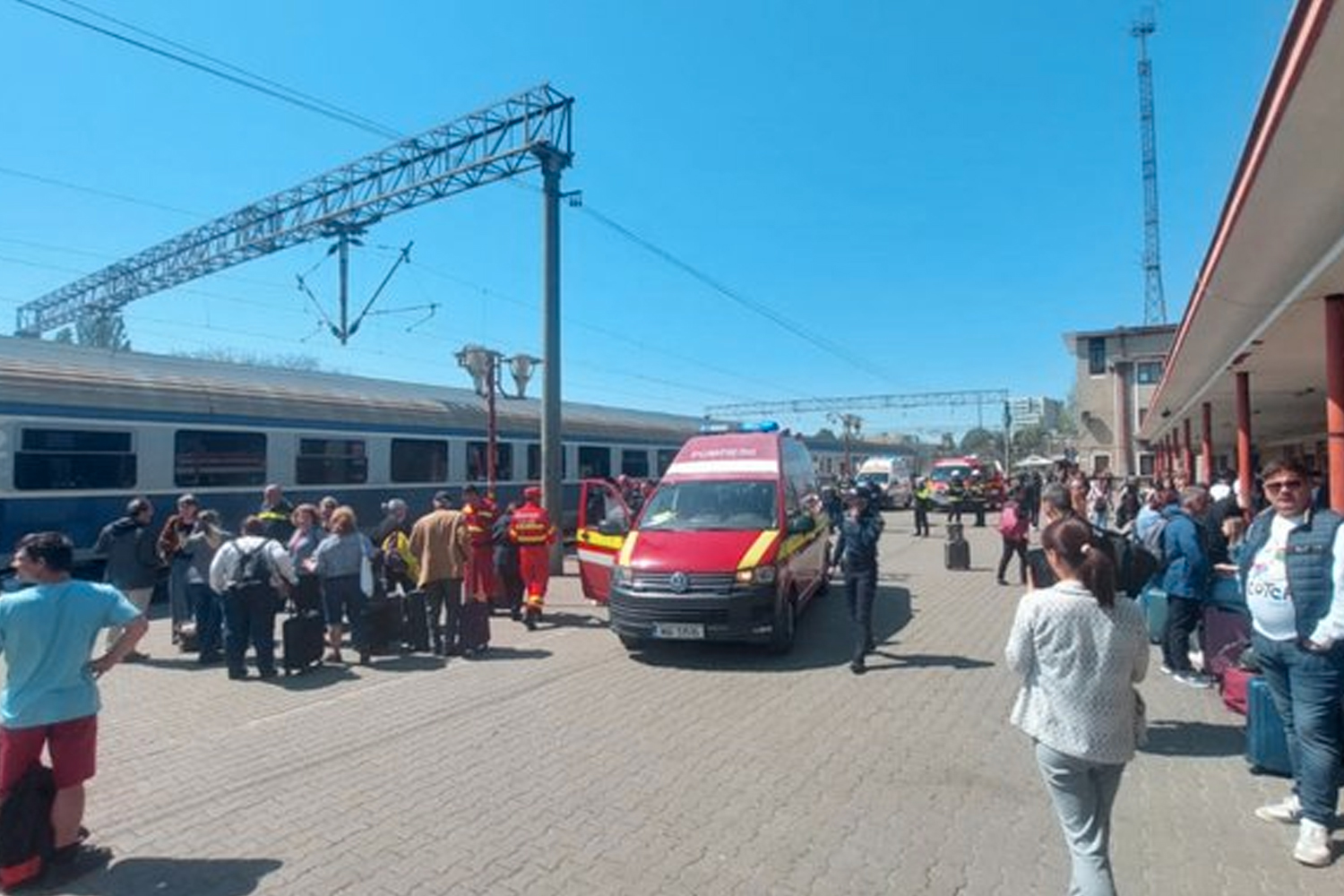 Colisión entre dos trenes en Rumanía deja varios heridos