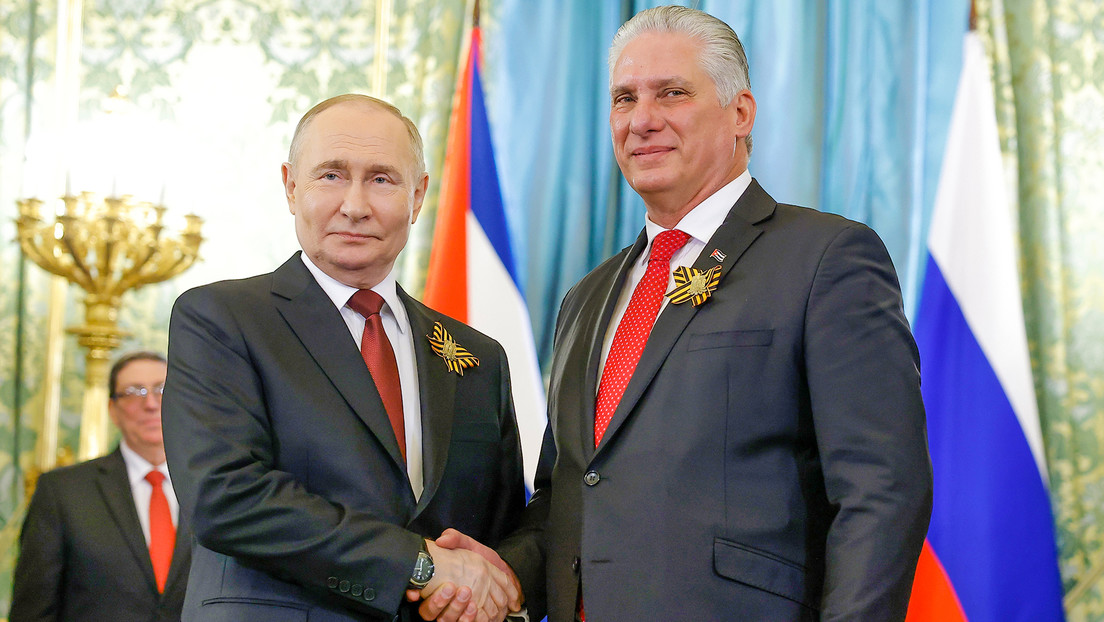 Putin recibe a Díaz-Canel en Moscú