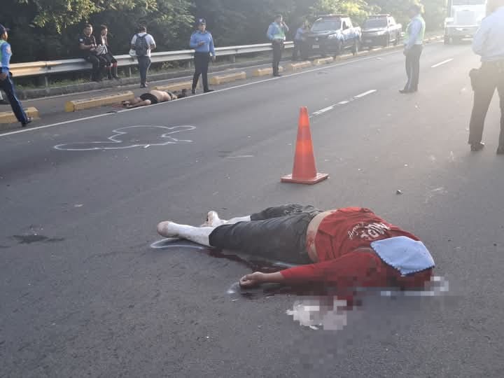 Motociclista y peatón fallecen en carretea a Tipitapa